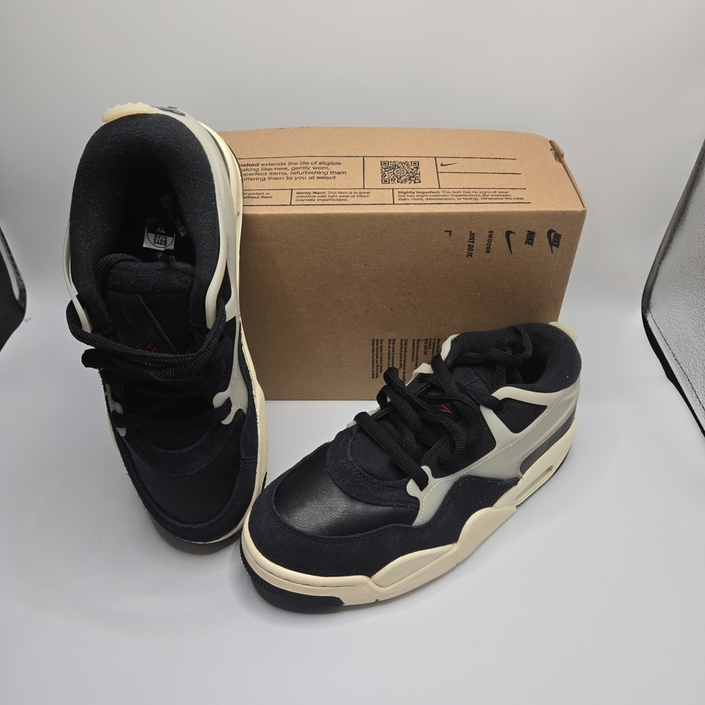 Size 7 (GS) - Jordan 4 Retro Mid Bred Reimagined 2024 - Picture 2 of 10